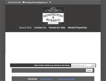 Tablet Screenshot of howingtonandburrellrealty.com